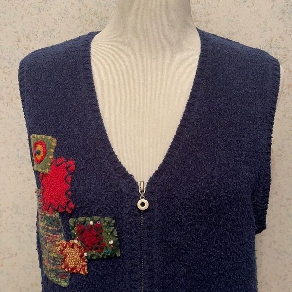 VIntage Koret City Blues Sweater Vest - Picture 2 of 7